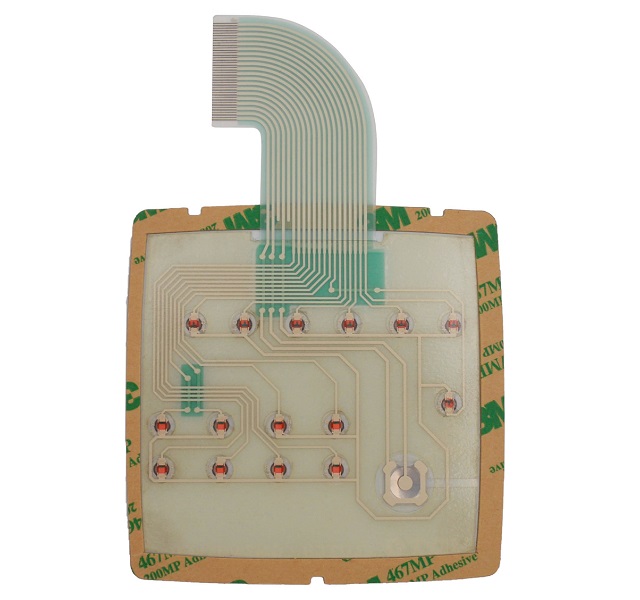 LEDs Embedded Waterproof Membrane Switch
